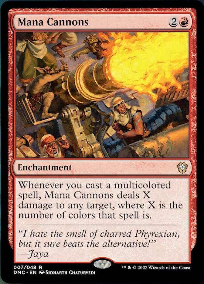 Mana Cannons [Dominaria United Commander] | I Want That Stuff Brandon