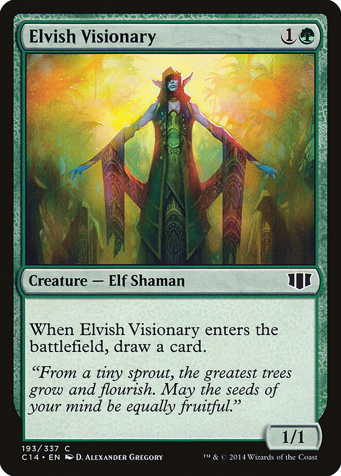 Elvish Visionary [Commander 2014] | I Want That Stuff Brandon