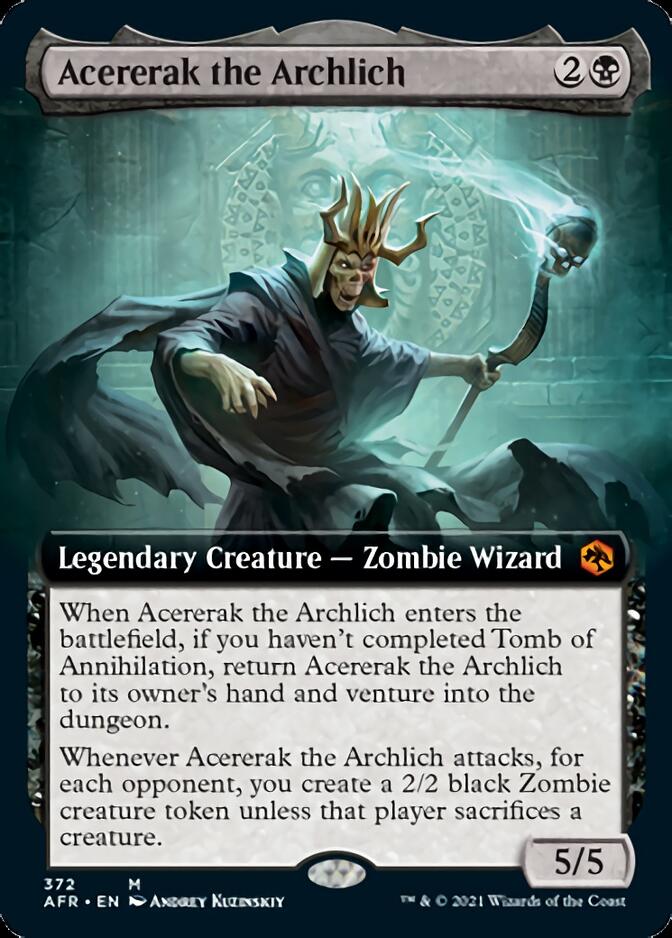 Acererak the Archlich (Extended Art) [Dungeons & Dragons: Adventures in the Forgotten Realms] | I Want That Stuff Brandon