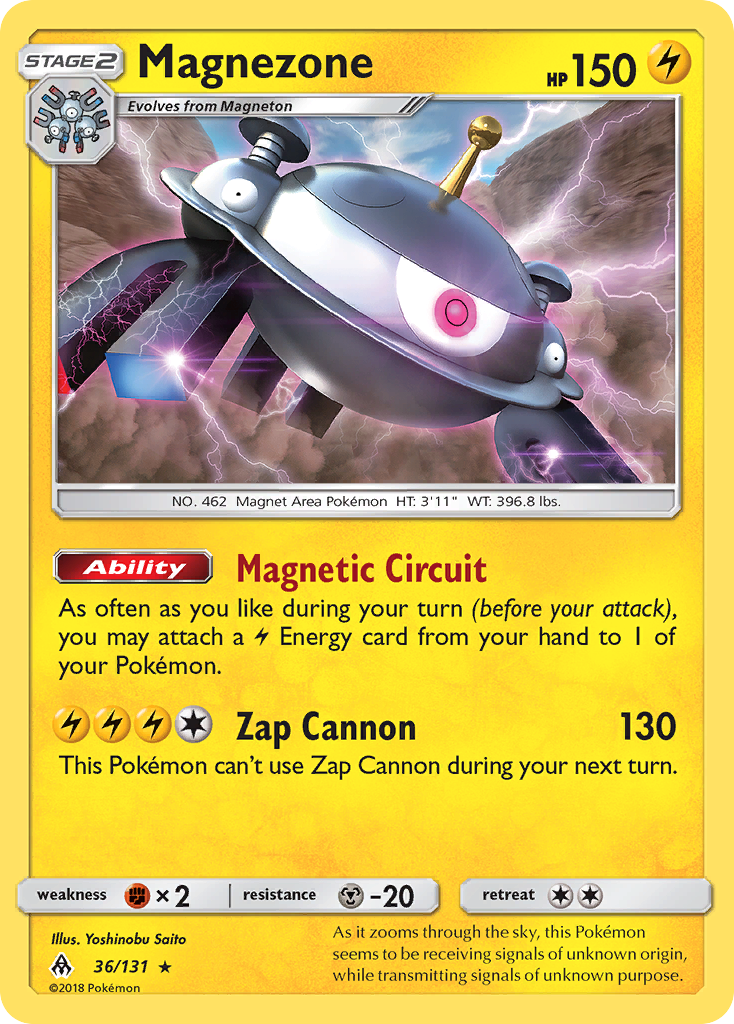 Magnezone (36/131) [Sun & Moon: Forbidden Light] | I Want That Stuff Brandon