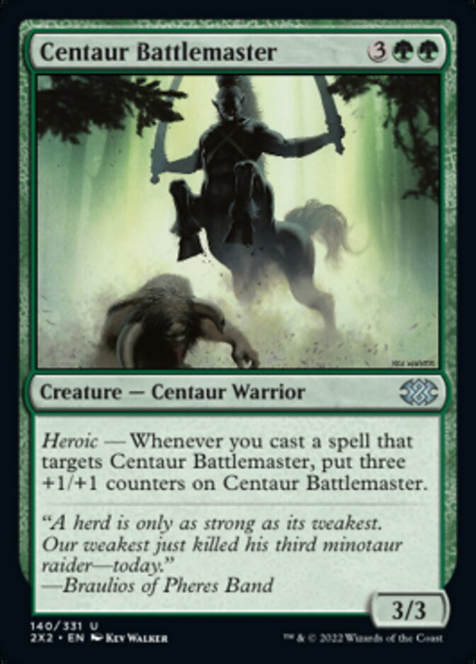 Centaur Battlemaster [Double Masters 2022] | I Want That Stuff Brandon