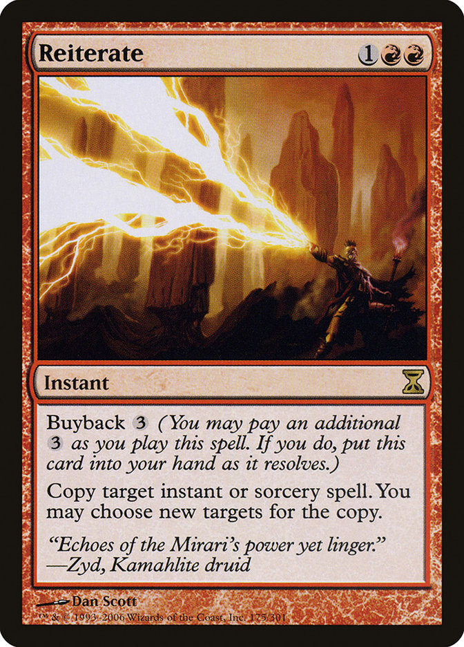 Reiterate [Time Spiral] | I Want That Stuff Brandon