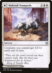 Makindi Stampede // Makindi Mesas [Zendikar Rising] | I Want That Stuff Brandon