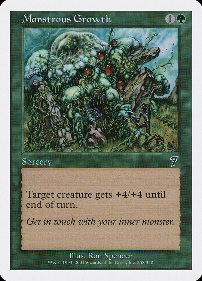 Monstrous Growth [Seventh Edition] | I Want That Stuff Brandon
