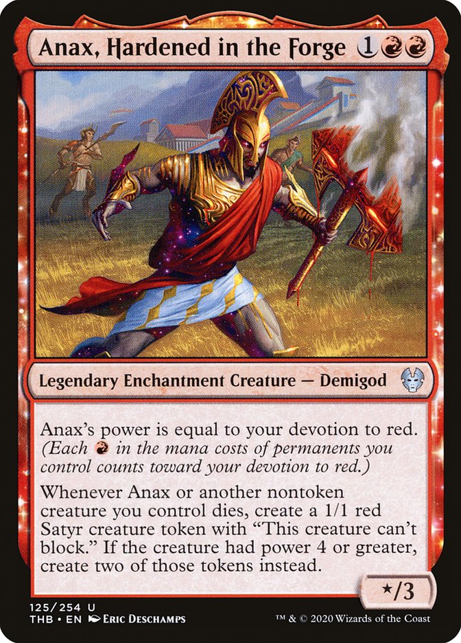 Anax, Hardened in the Forge [Theros Beyond Death] | I Want That Stuff Brandon