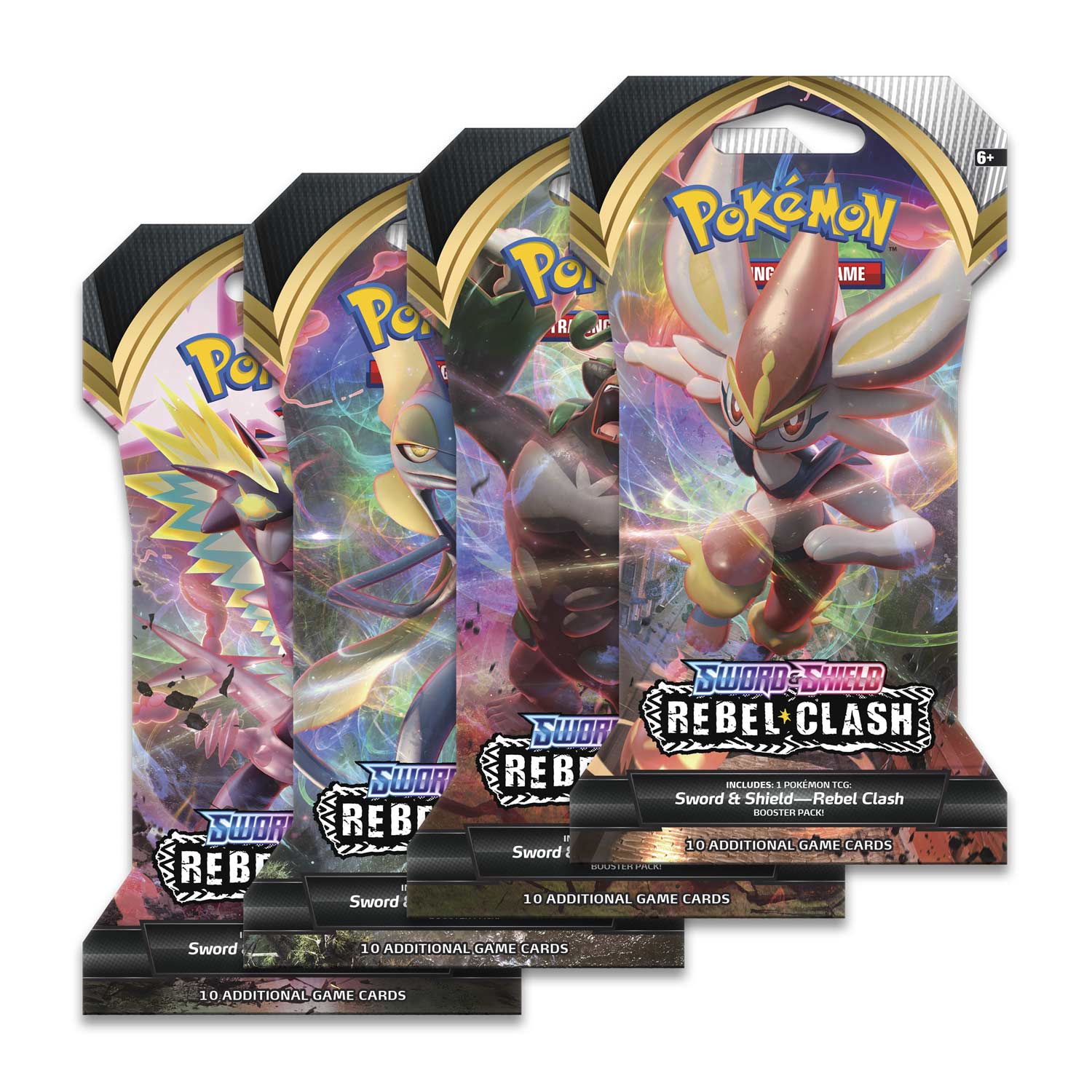Sword & Shield: Rebel Clash - Sleeved Booster Pack | I Want That Stuff Brandon