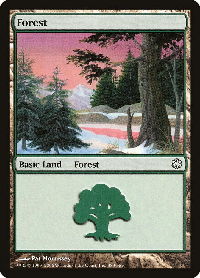 Forest (383) [Coldsnap Theme Decks] | I Want That Stuff Brandon