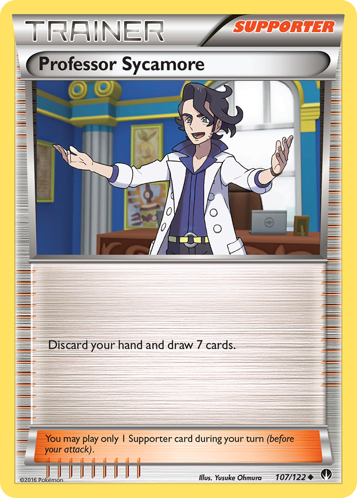 Professor Sycamore (107/122) [XY: BREAKpoint] | I Want That Stuff Brandon