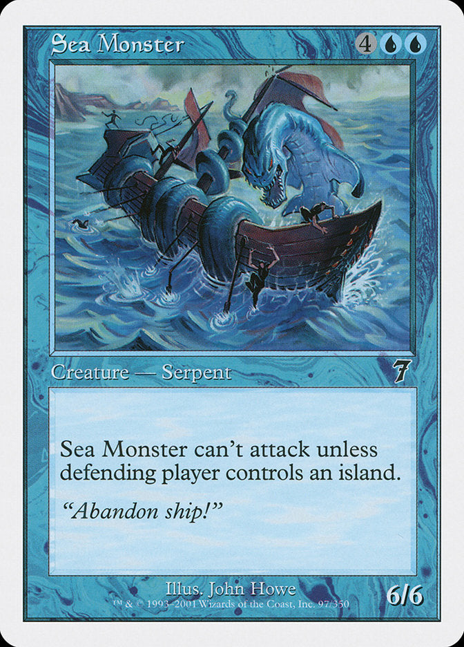 Sea Monster [Seventh Edition] | I Want That Stuff Brandon