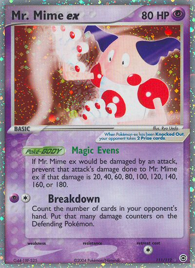 Mr. Mime ex (111/112) [EX: FireRed & LeafGreen] | I Want That Stuff Brandon