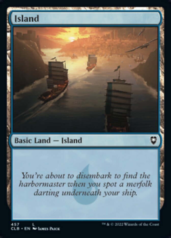 Island (457) [Commander Legends: Battle for Baldur's Gate] | I Want That Stuff Brandon