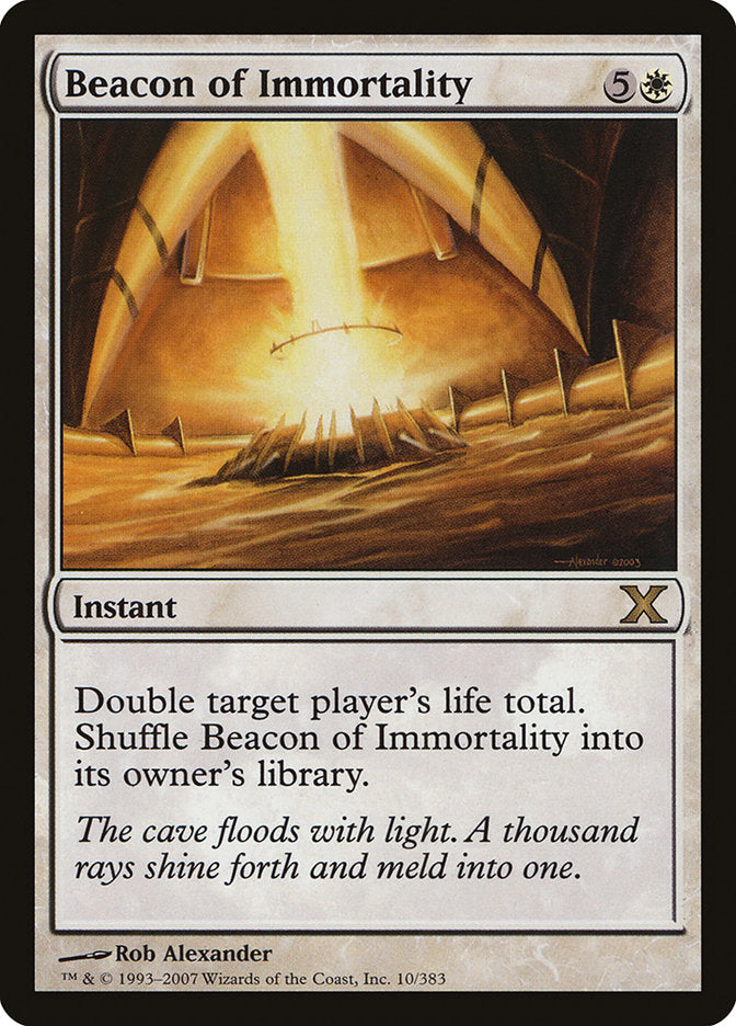 Beacon of Immortality [Tenth Edition] | I Want That Stuff Brandon