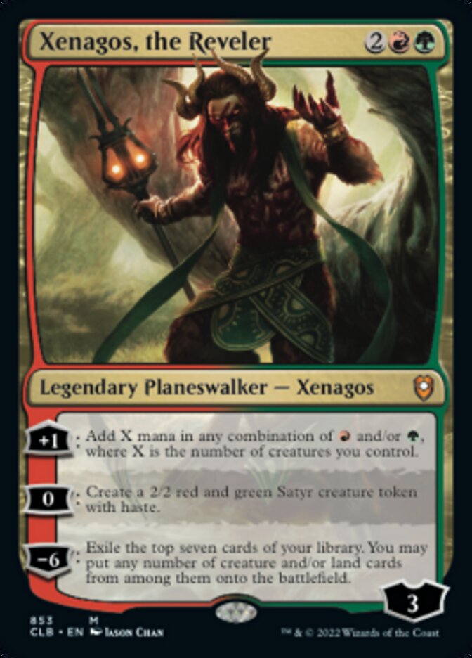 Xenagos, the Reveler [Commander Legends: Battle for Baldur's Gate] | I Want That Stuff Brandon