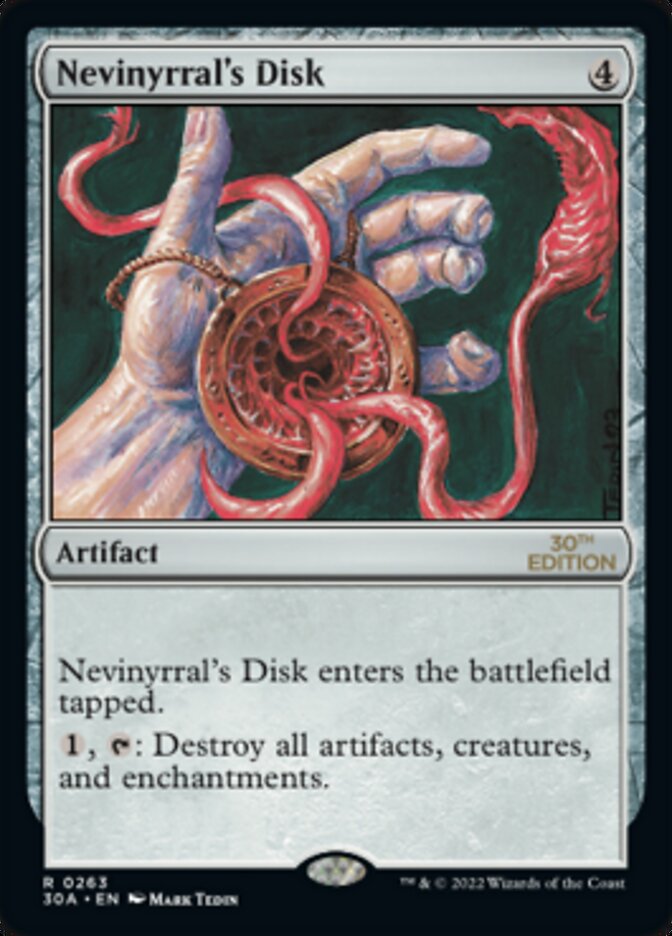Nevinyrral's Disk [30th Anniversary Edition] | I Want That Stuff Brandon
