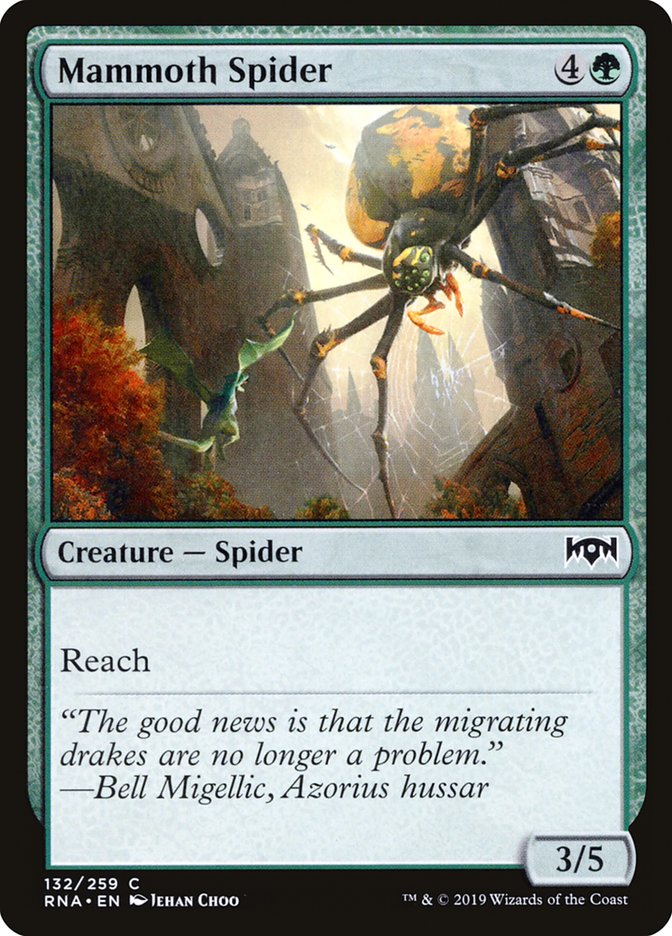 Mammoth Spider [Ravnica Allegiance] | I Want That Stuff Brandon