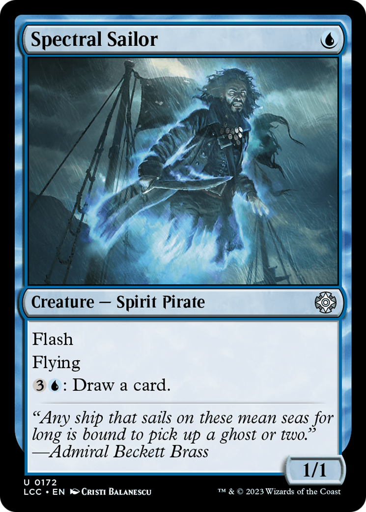 Spectral Sailor [The Lost Caverns of Ixalan Commander] | I Want That Stuff Brandon