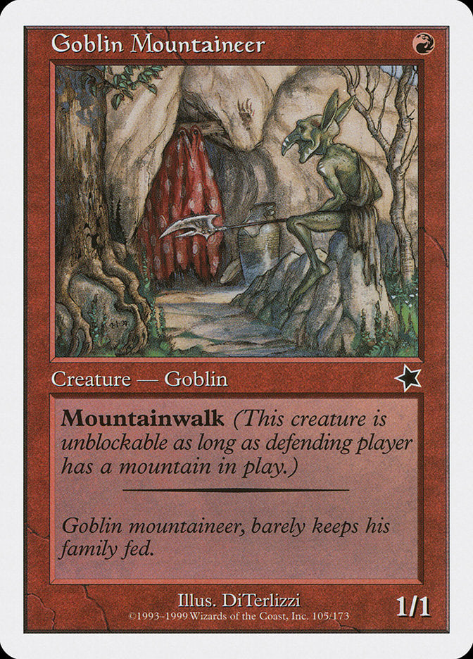 Goblin Mountaineer [Starter 1999] | I Want That Stuff Brandon