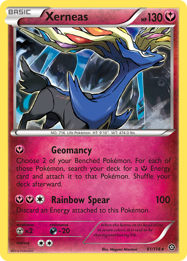 Xerneas (81/114) [XY: Steam Siege] | I Want That Stuff Brandon