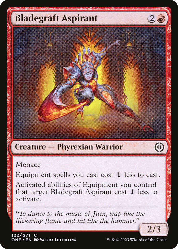 Bladegraft Aspirant [Phyrexia: All Will Be One] | I Want That Stuff Brandon