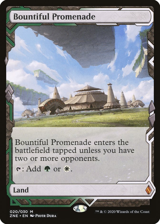 Bountiful Promenade (Expeditions) [Zendikar Rising Expeditions] | I Want That Stuff Brandon