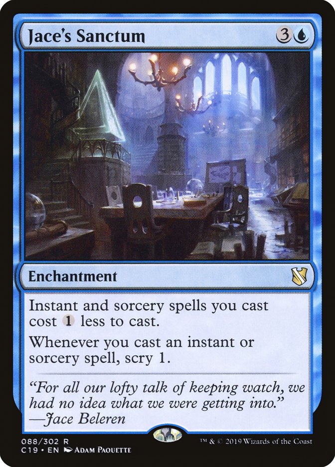 Jace's Sanctum [Commander 2019] | I Want That Stuff Brandon