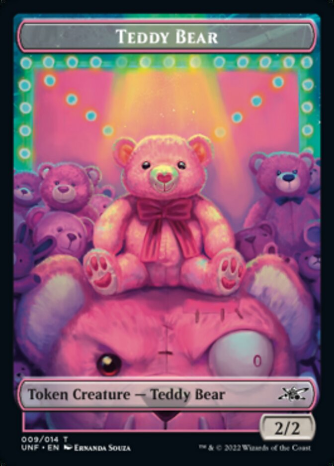 Teddy Bear Token [Unfinity Tokens] | I Want That Stuff Brandon