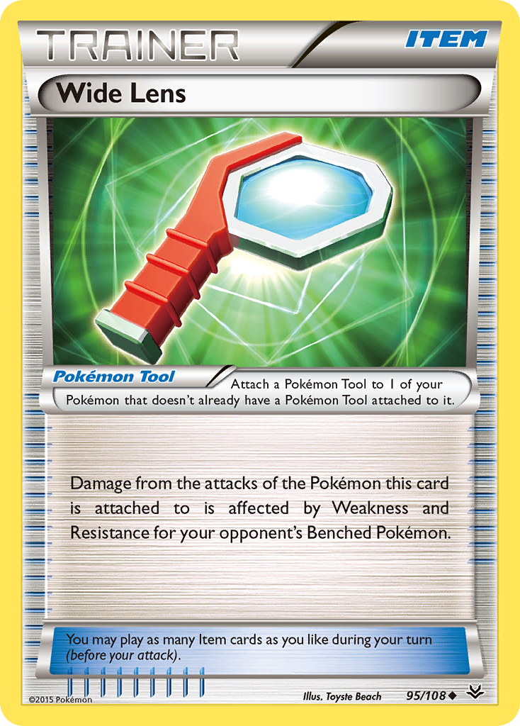 Wide Lens (95/108) [XY: Roaring Skies] | I Want That Stuff Brandon