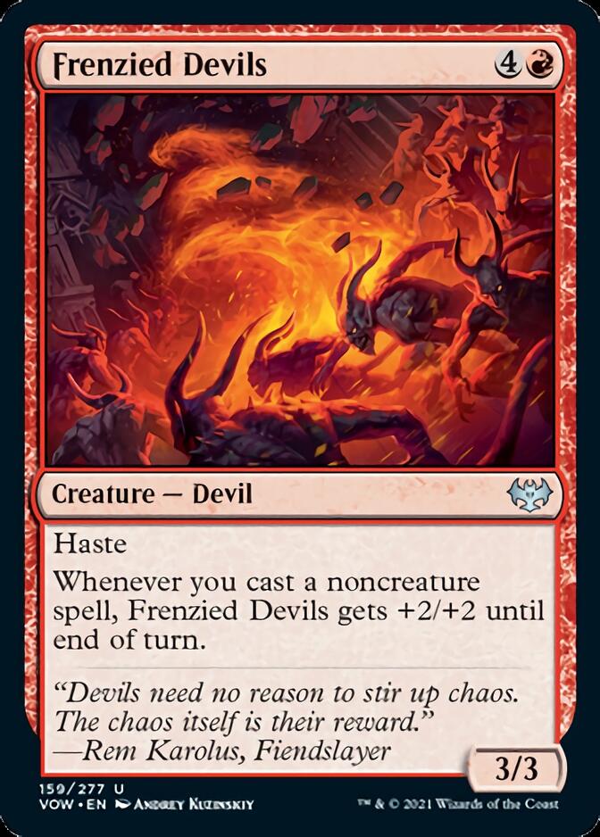 Frenzied Devils [Innistrad: Crimson Vow] | I Want That Stuff Brandon