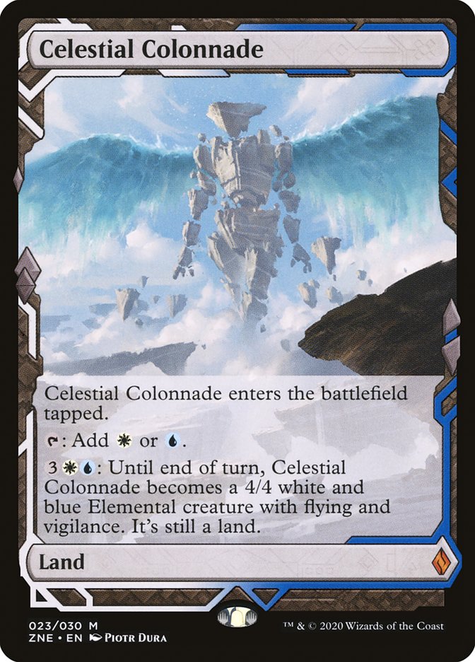 Celestial Colonnade (Expeditions) [Zendikar Rising Expeditions] | I Want That Stuff Brandon