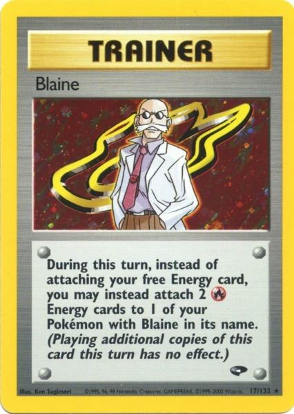 Blaine (17/132) [Gym Challenge Unlimited] | I Want That Stuff Brandon