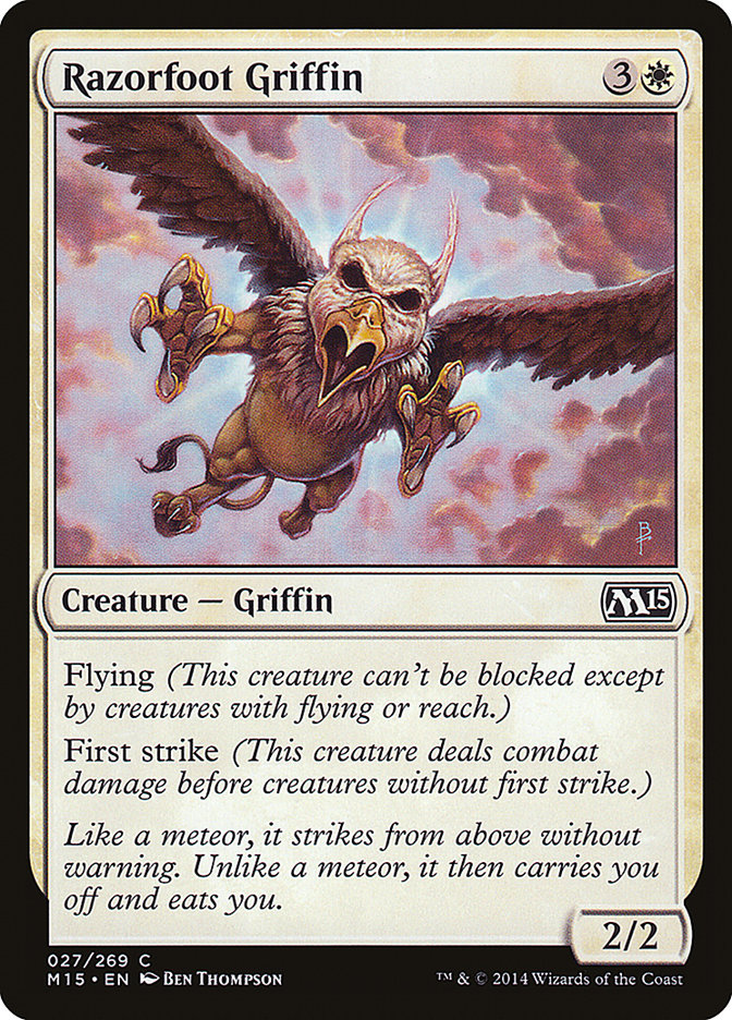 Razorfoot Griffin [Magic 2015] | I Want That Stuff Brandon