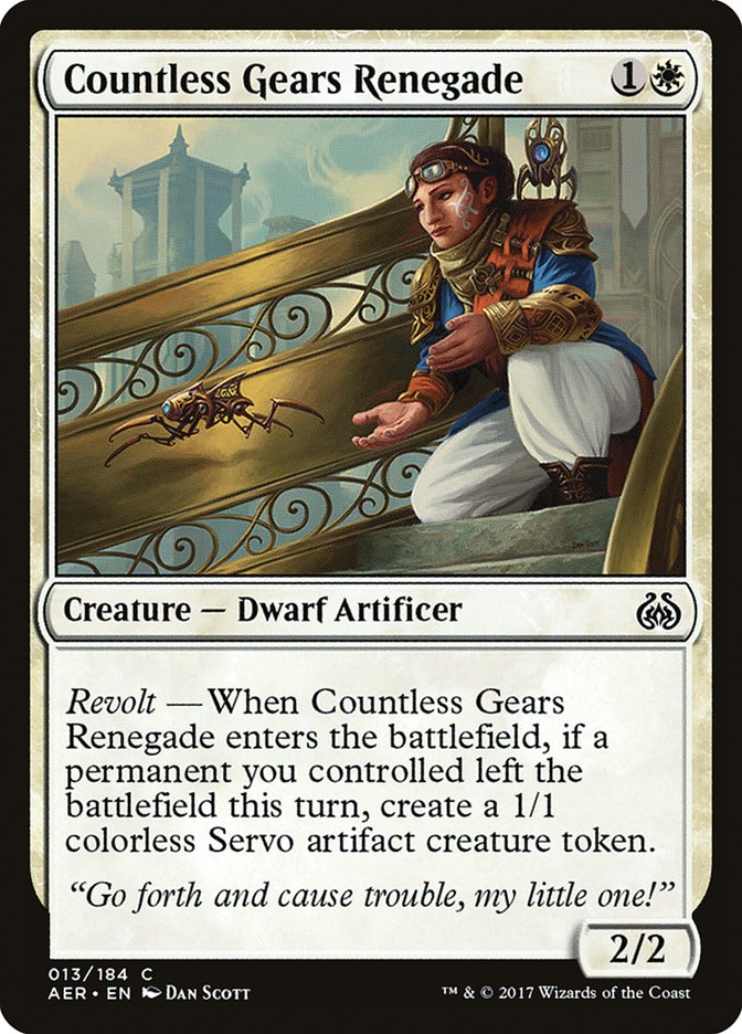 Countless Gears Renegade [Aether Revolt] | I Want That Stuff Brandon