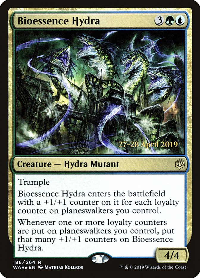 Bioessence Hydra [War of the Spark Prerelease Promos] | I Want That Stuff Brandon