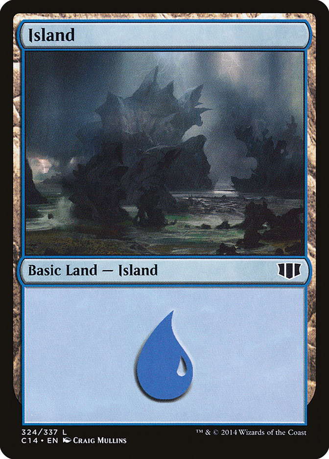 Island (324) [Commander 2014] | I Want That Stuff Brandon