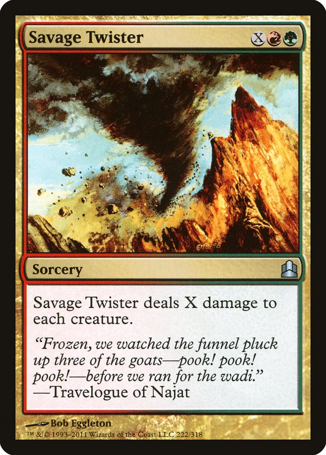 Savage Twister [Commander 2011] | I Want That Stuff Brandon