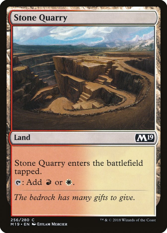 Stone Quarry [Core Set 2019] | I Want That Stuff Brandon