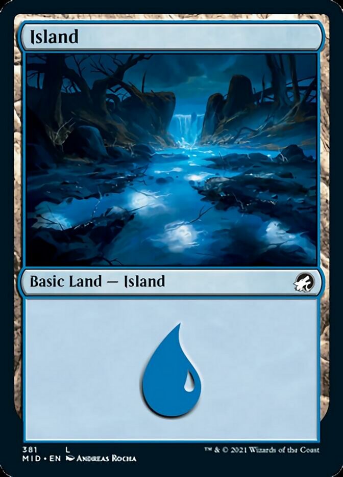 Island (381) [Innistrad: Midnight Hunt] | I Want That Stuff Brandon