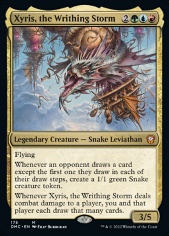 Xyris, the Writhing Storm [Dominaria United Commander] | I Want That Stuff Brandon