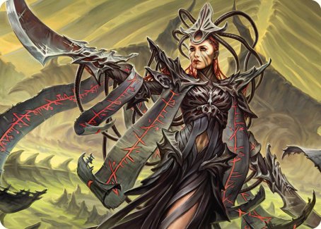 Testament Bearer Art Card [Phyrexia: All Will Be One Art Series] | I Want That Stuff Brandon