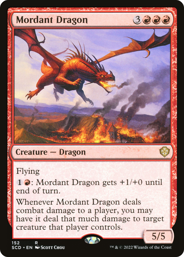 Mordant Dragon [Starter Commander Decks] | I Want That Stuff Brandon