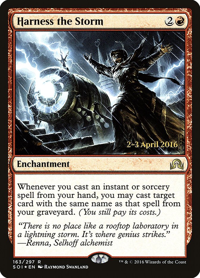 Harness the Storm [Shadows over Innistrad Prerelease Promos] | I Want That Stuff Brandon