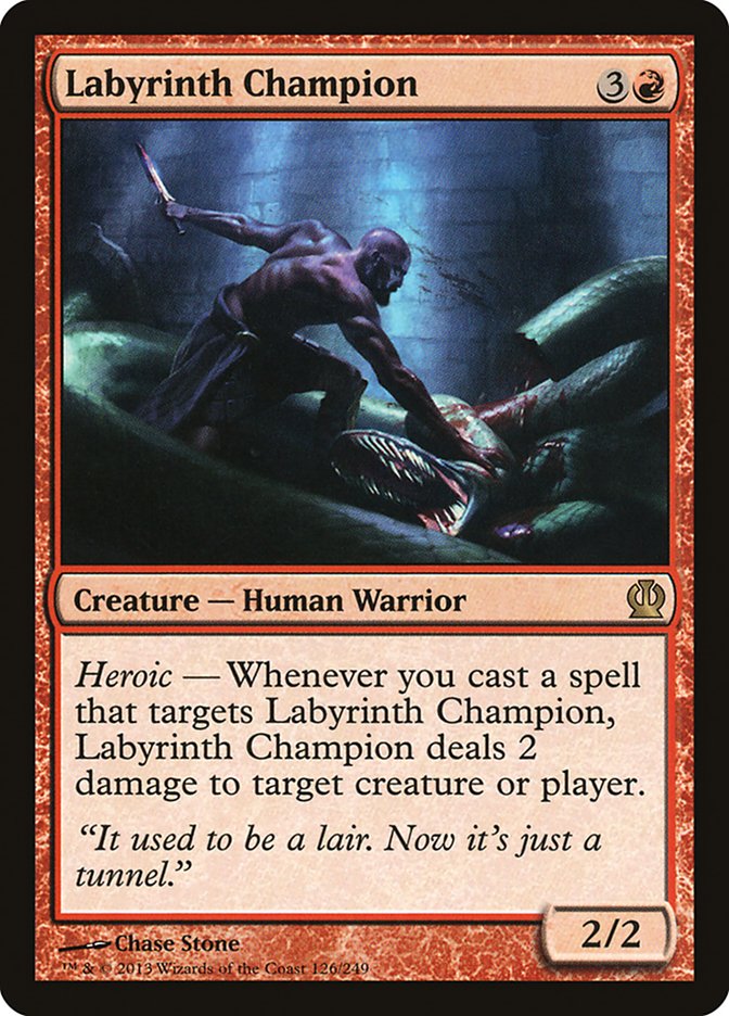 Labyrinth Champion [Theros] | I Want That Stuff Brandon