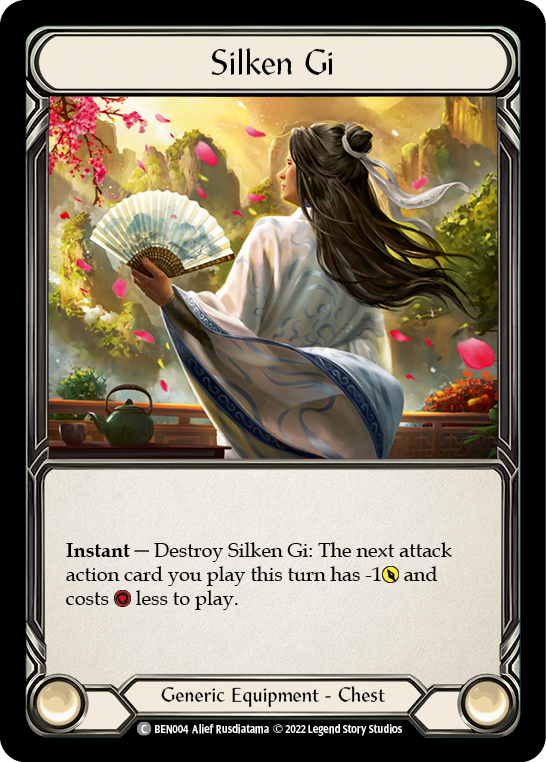 Silken Gi [BEN004] (Outsiders Benji Blitz Deck) | I Want That Stuff Brandon