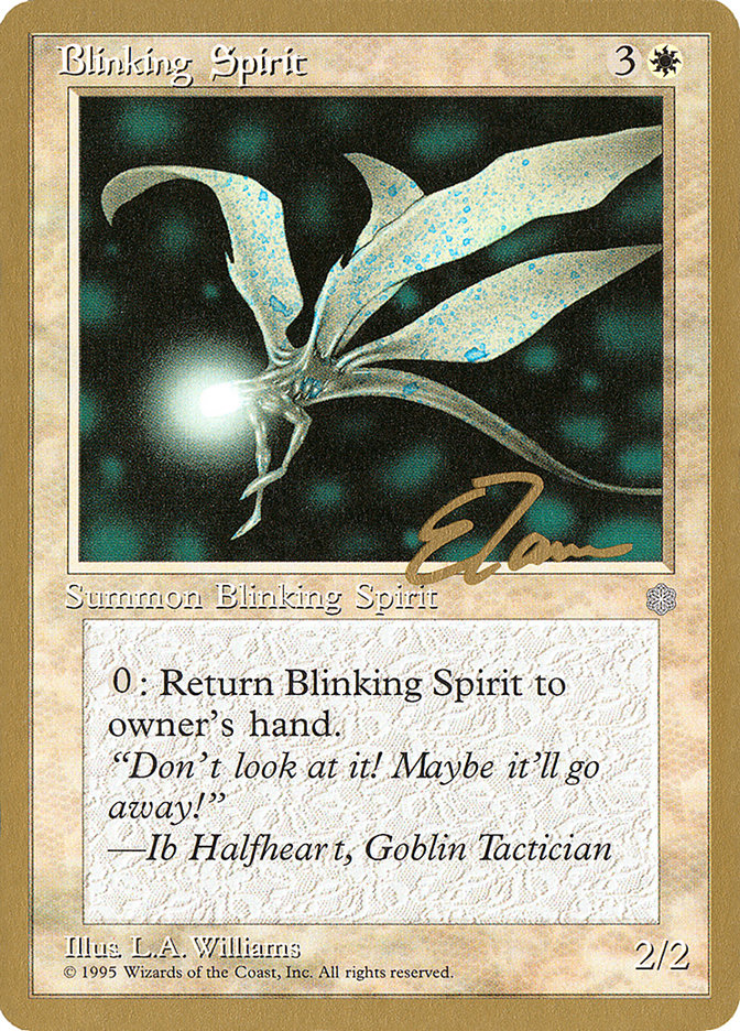 Blinking Spirit (Eric Tam) [Pro Tour Collector Set] | I Want That Stuff Brandon