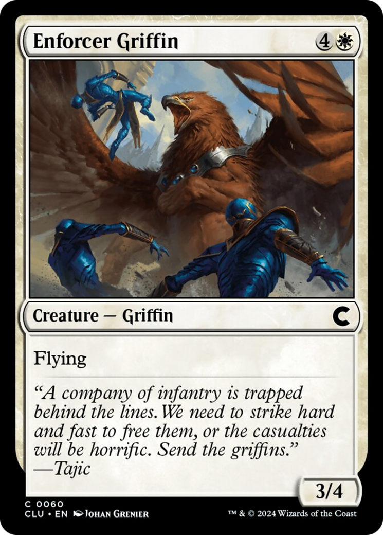 Enforcer Griffin [Ravnica: Clue Edition] | I Want That Stuff Brandon