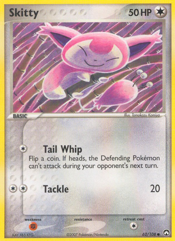 Skitty (62/108) [EX: Power Keepers] | I Want That Stuff Brandon