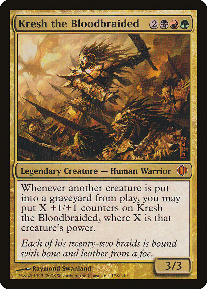 Kresh the Bloodbraided [Shards of Alara] | I Want That Stuff Brandon