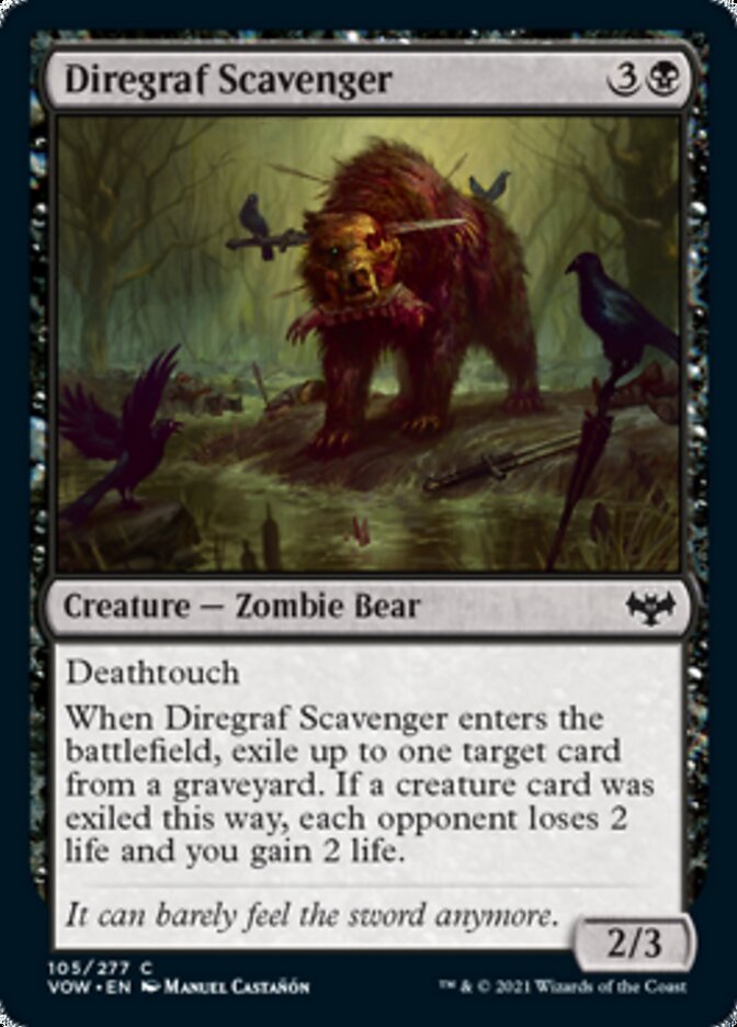 Diregraf Scavenger [Innistrad: Crimson Vow] | I Want That Stuff Brandon