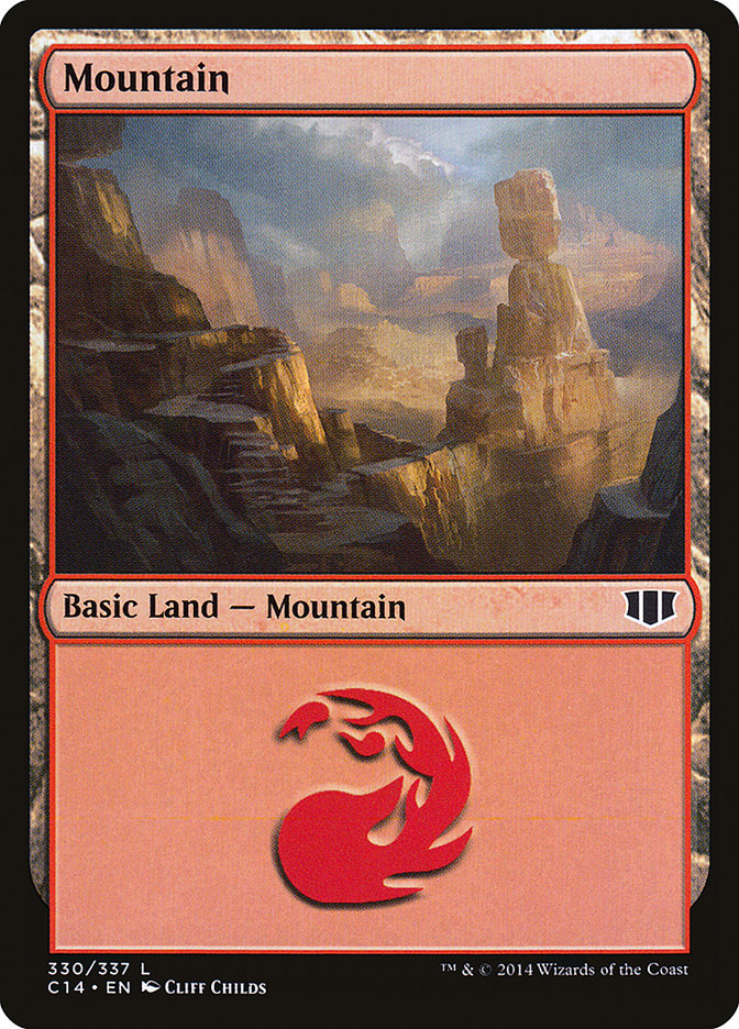 Mountain (330) [Commander 2014] | I Want That Stuff Brandon