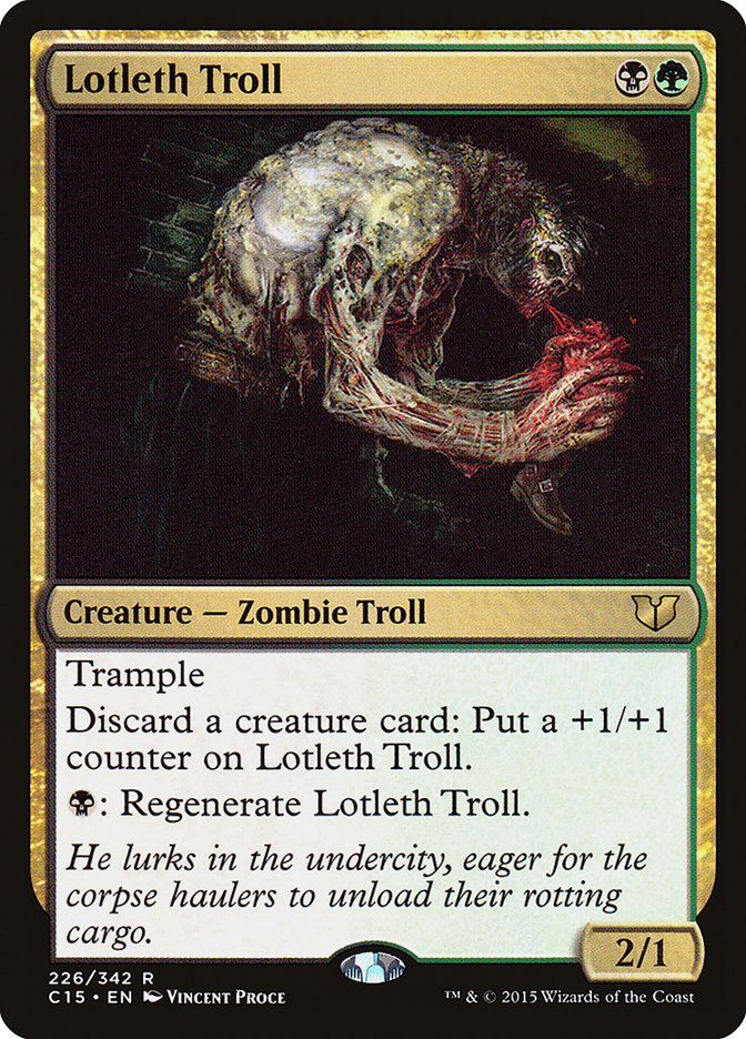 Lotleth Troll [Commander 2015] | I Want That Stuff Brandon